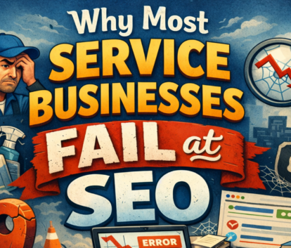 service businesses fail at SEO