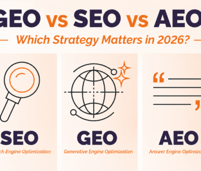 GEO vs SEO vs AEO comparison for AI search optimization in 2026